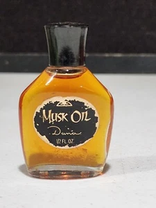RARE- Vintage 1970s  DANA Real MUSK OIL 0.50 Oz 15ml ORIGINAL Classic Formula - Picture 1 of 3