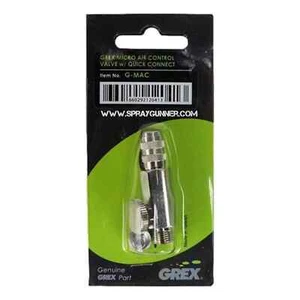 G-MAC Micro Luftregelventil mit Quick Connect Grex Airbrush - Bild 1 von 2
