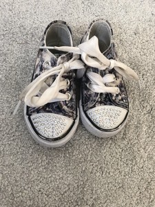 converse flower girl shoes