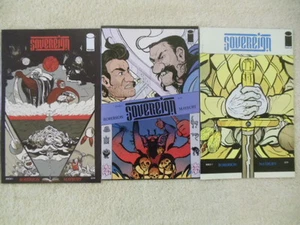 Lot of 3 comics Sovereign #1-3 Image epic fantasy gods demons magic Roberson VF - Picture 1 of 1