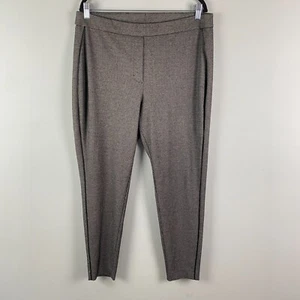 Chicos Mini-Houndstooth Leggings Size 3 US XL Pull On Black White - Picture 1 of 12