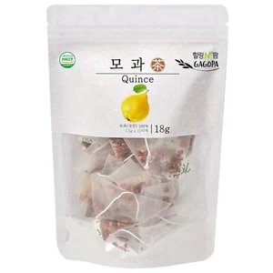 [GAGOPA] Té de hierbas naturales de membrillo 100 % puro, 1,5 g x 12 bolsitas de té (paquete de 5, 60ea) - Imagen 1 de 8