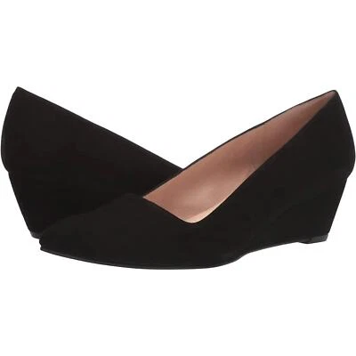 French Sole Clap Wedge Pump – Stylish Suede Wedge for Effortless Elegance Foto 1 de 4
