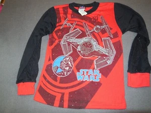 AU3 Vtg 1997 Star Wars A New Hope Darth Vader Tie Fighter T Shirt Size 10 - Picture 1 of 5
