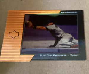 1998 UPPER DECK BLUE CHIP PROSPECTS #'D 1 OF 2000 ALEX RODRIGUEZ