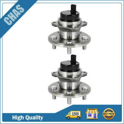 Par (2) de cojinetes de cubo de rueda trasera para Toyota Corolla Celica Matrix Prius Scion tC Foto 1 de 4