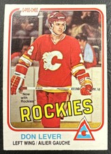 1981-82 O-Pee-Chee OPC Hockey - #45 Don Lever - Colorado Rockies