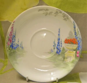1 x Shelley England 11618 Urn Tea Saucer Hand Finished (3 Available) - Picture 1 of 4