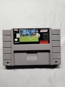 Head-On Soccer (Super Nintendo Entertainment System, 1995) RARE Vintage - Picture 1 of 4