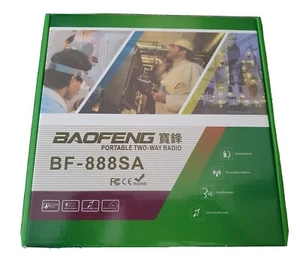 BaoFeng BF-888S Walkie Talkies (2) tragbare Rauschunterdrückung sprachbetrieben - Bild 1 von 5