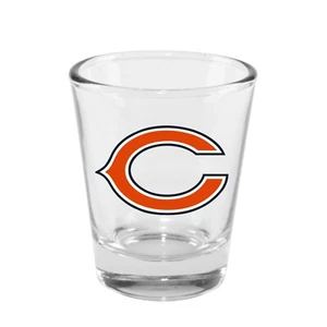 Chicago Bears Memory Company NFL 2oz Clear Shot Glass(1) FREE SHIP!! - Picture 1 of 1