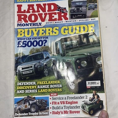 Land Rover Monthly Magazine. Fit a V8  - Image 1 of 3