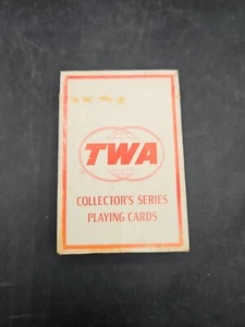 TWA AIRLINES VINTAGE PLAYING CARDS with Lockheed Martim 404 1950 - Picture 1 of 11