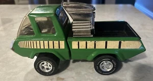 Tonka Vintage Green Hotrod Pickup Truck USATO SPEDIZIONE VELOCE LEGGI TONKA TRUCK anni 80 - Foto 1 di 8