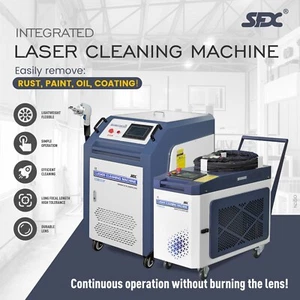 SFX High Power 3KW Handheld Laser Cleaning Machine Rust Paint Coating Removal - Picture 1 of 14