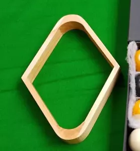 9 Ball diamond rack para 5.1cm Bolas de Billar (51mm) Pino Estante - Imagen 1 de 1