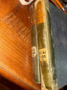 The Poetical Works of Thomas Gray Volumes 3 & 5 / 1835 & 1843 Pickering - Picture 1 of 11