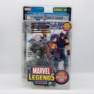 Hawkeye MARVEL LEGENDS series 7 Clint Barton AVENGERS ToyBiz West Coast NMOC New - Picture 1 of 12