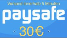 Paysafe 30€ Sofort Versand Per WhatsApp/Sms - Beschreibung Beachten