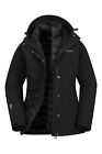 Mountain Warehouse Alaskan Women's 3 in 1 Short Jacket Ladies Waterproof Coat
