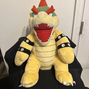 Build-a-Bear Super Mario Bowser King Koopa 16" Plush Doll Stuffed Animal 2018 - Picture 1 of 4