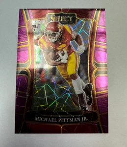 2023 Panini Select Draft Picks Michael Pittman Jr. Purple Lazer Prizm #56 - Picture 1 of 2