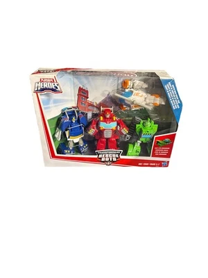 Rescue Bots Playskool Heroes Griffin Rock Rescue Team Action Figure 4-Pack NEW  - Image 1 of 4