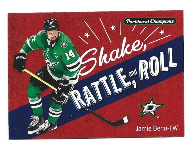 24-25 UD Parkhurst Champions Shake, Rattle and Roll Jamie Benn SRR-1 - Image 1 of 1
