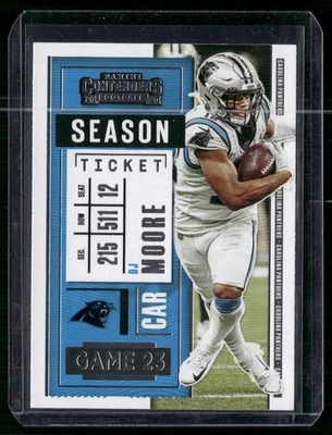 DJ Moore 2020 Panini Contenders #89 Carolina Panthers - Image 1 of 2