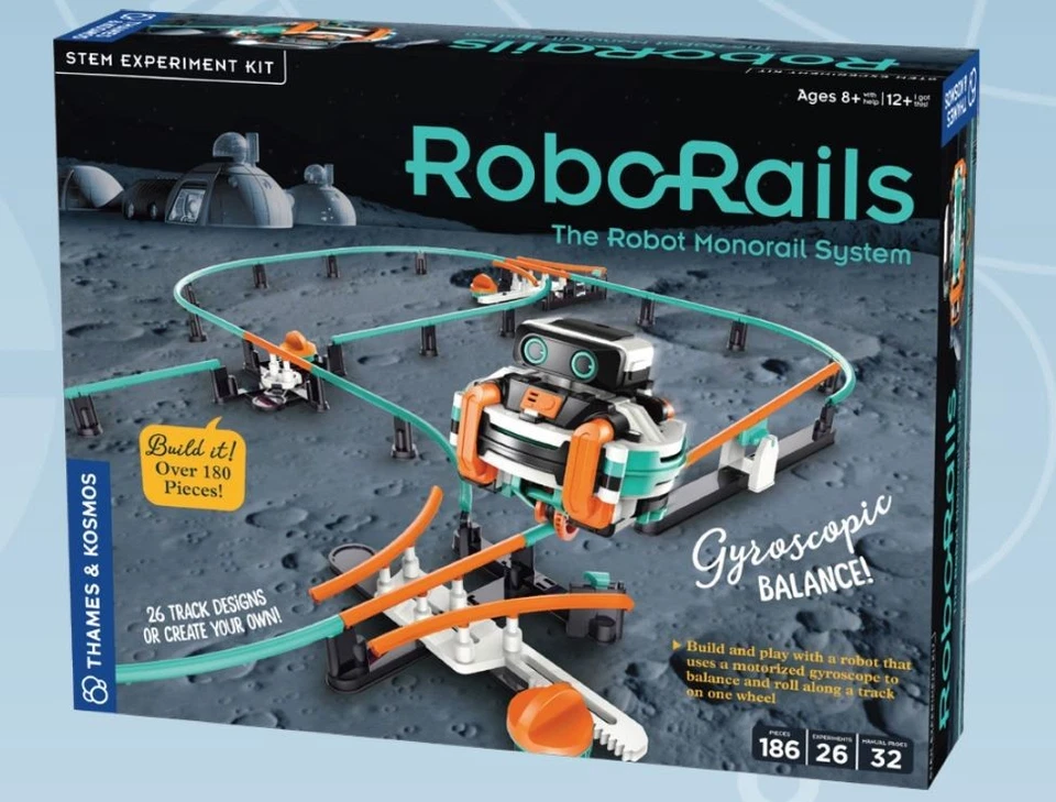 Thames & Kosmos 620400 RoboRails: The Robot Monorail System Experiment Kit - Image 1 of 1