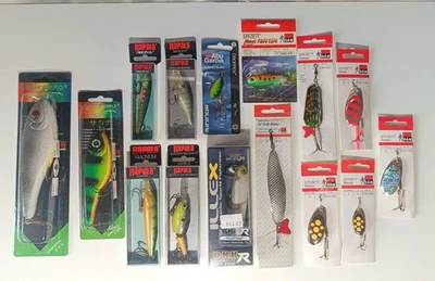 Wobbler Rapala, Strike Pro, Illex,  Spinner Effzett, Abu, DAM - Bild 1 von 4