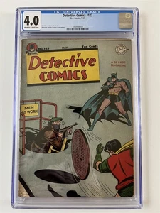 DETECTIVE COMICS #123 DC COMICS GOLDEN AGE 1947 CGC 4.0 GRADED! CURT SWAN ART - Picture 1 of 2