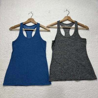Beyond Yoga Active Tank Top Blue & Gray Soft Stretchy Racerback Size XS Lot Of 2 - Image 1 of 4