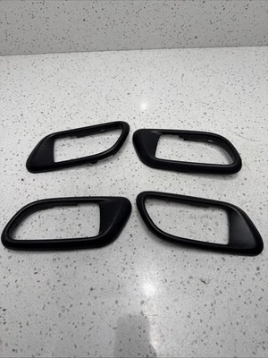 2005 Subaru Forester Left & Right Interior Inner Door Handle Bezel Trim 4pcx Foto 1 de 4