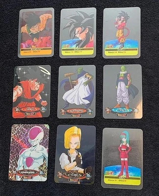 9x DRAGON BALL - Lamincards GOKU | Z e GT - Immagine 1 di 2