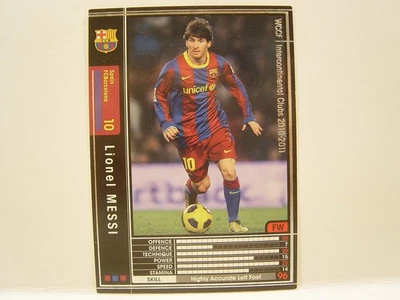 Panini WCCF 2010-11 Lionel Messi No.10 FC Barcelona Spain La Liga FW 10-11 #286 - Image 1 of 4