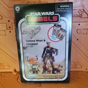 NUEVO Star Wars Colección Vintage Sabine & Chopper Rebels Paquete de 2 VC332 VC333 Excl. - Imagen 1 de 2