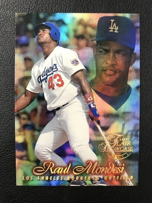 1997 Flair Showcase #43 Raul Mondesi Row 1 (Grace) Los Angeles Dodgers - Image 1 of 2