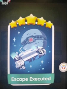 Escape Executed Set 16 5 Star Flucht Erfolg Mono_poly Sticker - Bild 1 von 1