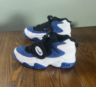 Nike Air Mission Blanco/Azul/Negro 630911-100 Juvenil 6Y Mujer’s 7.5 Foto 1 de 4