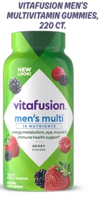 Vitafusion Men's Multivitamin Gummies, 220 ct., Support Muscle, Immune System - Picture 1 of 4