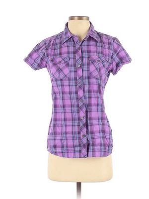 Топ для девочек Marmot Audrey фиолетовый клетчатый размер средний - Изображение 1 из 4