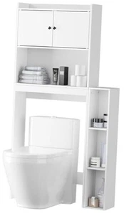 Over The Toilet Aufbewahrungsschrank, Badezimmer Aufbewahrungsschrank Organizer, - Bild 1 von 8