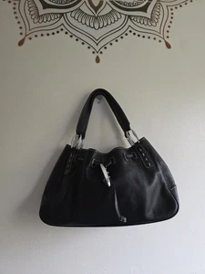 Tod’s schwarz Capri Beuteltasche Handtasche Schultertasche Handtasche Kordelzug Medium - Bild 1 von 23