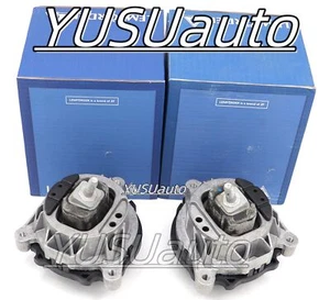2 Pair Front Engine Motor Mount kit For BMW Series 1 3 F30 F31 F35 F80 328i 428i - Picture 1 of 8