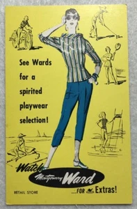 Montgomery Ward See Wards - für eine abgespirkte Spielwarenauswahl! Ak (M1) - Bild 1 von 2