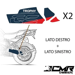 Kit 2 Grafiche Adesivi Forcellone Cardano per Bmw GS R 1250 Posteriori Trophy - Imagen 1 de 1