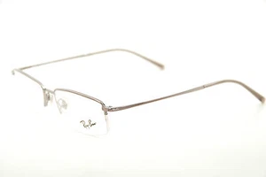 Occhiali da vista nuovi autentici Ray Ban RB 6122 2502 canna di fucile/grigio 52 mm montatura RX - Foto 1 di 12