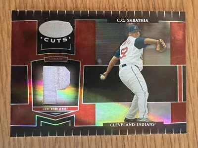 Camiseta deportiva CC Sabathia 2004 corte certificado hoja #68 rojo mármol/100 Foto 1 de 2