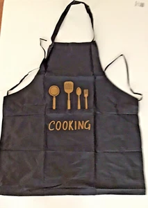 Women's Black Aprons - Picture 1 of 1